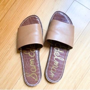 Sam Edelman leather Gio slide sandal size 8